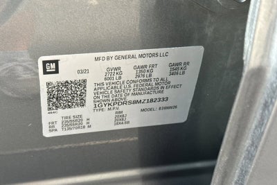 2021 Cadillac XT6 Premium Luxury