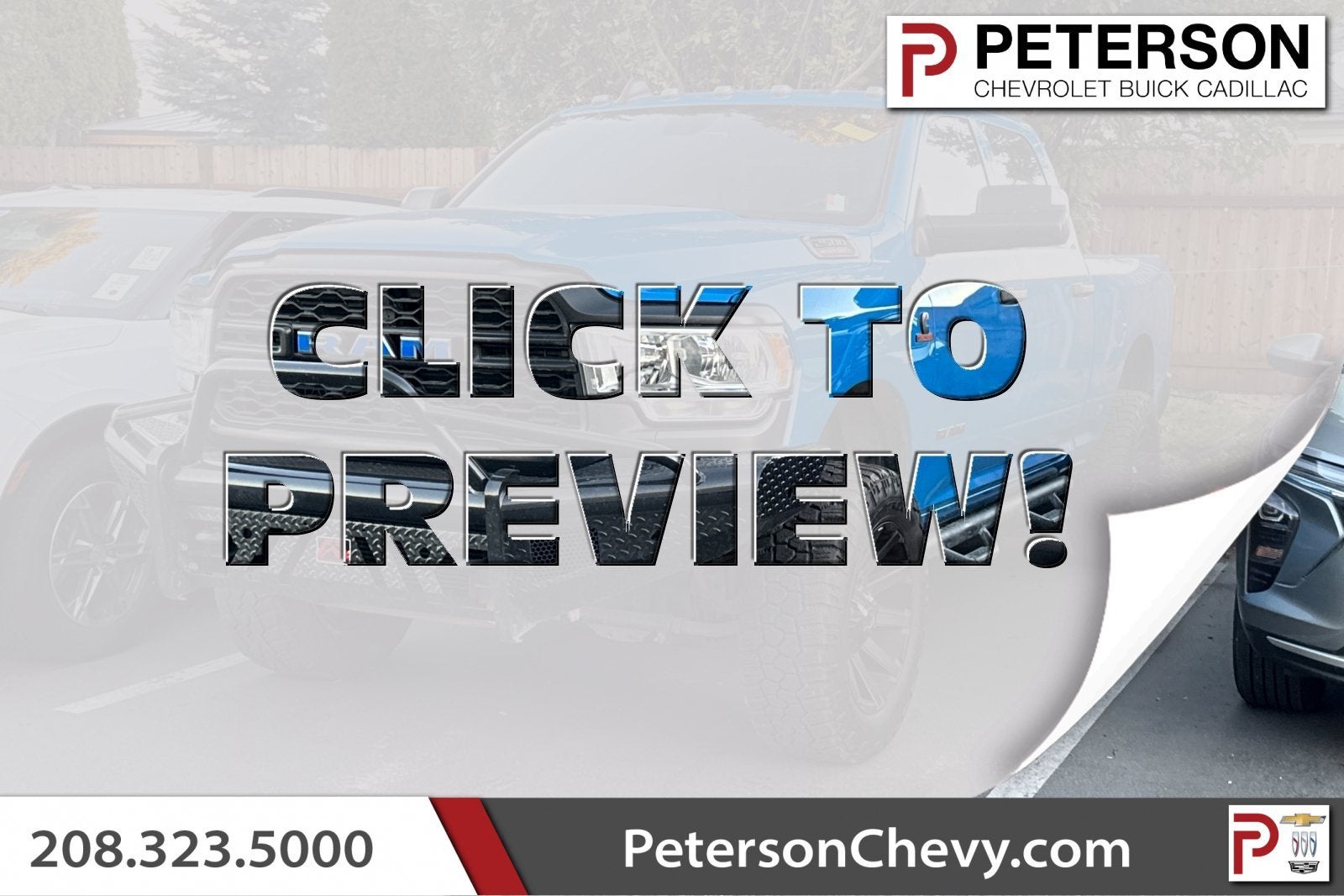 2022 RAM 2500 Tradesman Crew Cab 4x4 6'4" Box