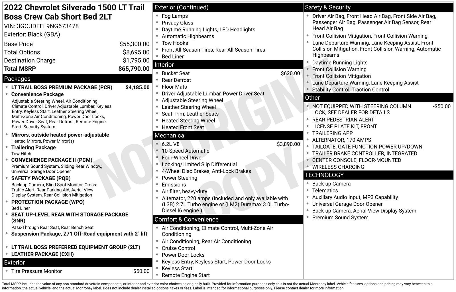 2022 Chevrolet Silverado 1500 LT Trail Boss