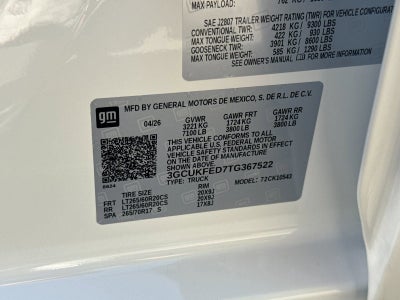 2026 Chevrolet Silverado 1500 LT Trail Boss