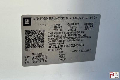 2018 GMC Sierra 1500 SLT