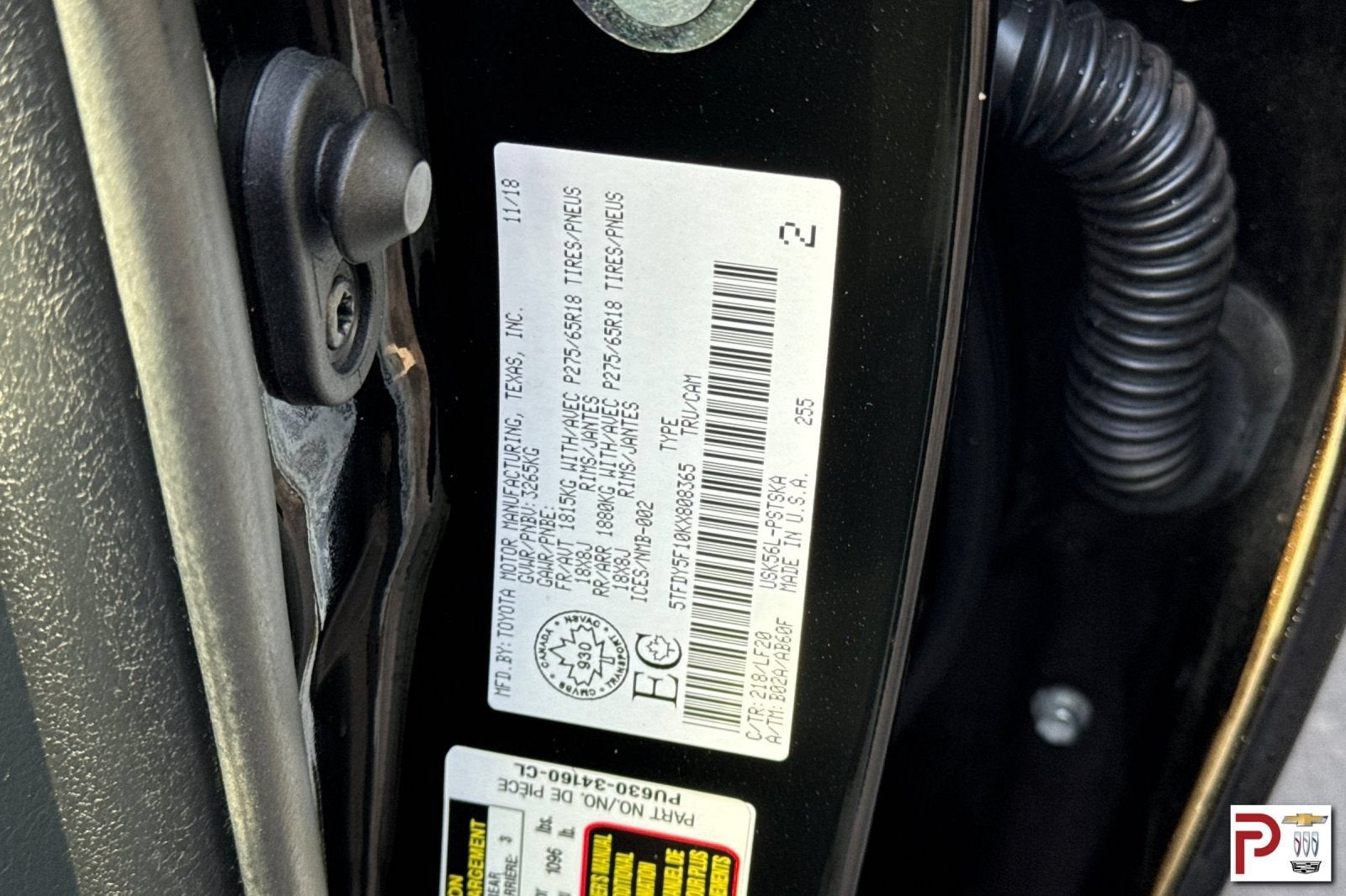 2019 Toyota Tundra 4WD SR5