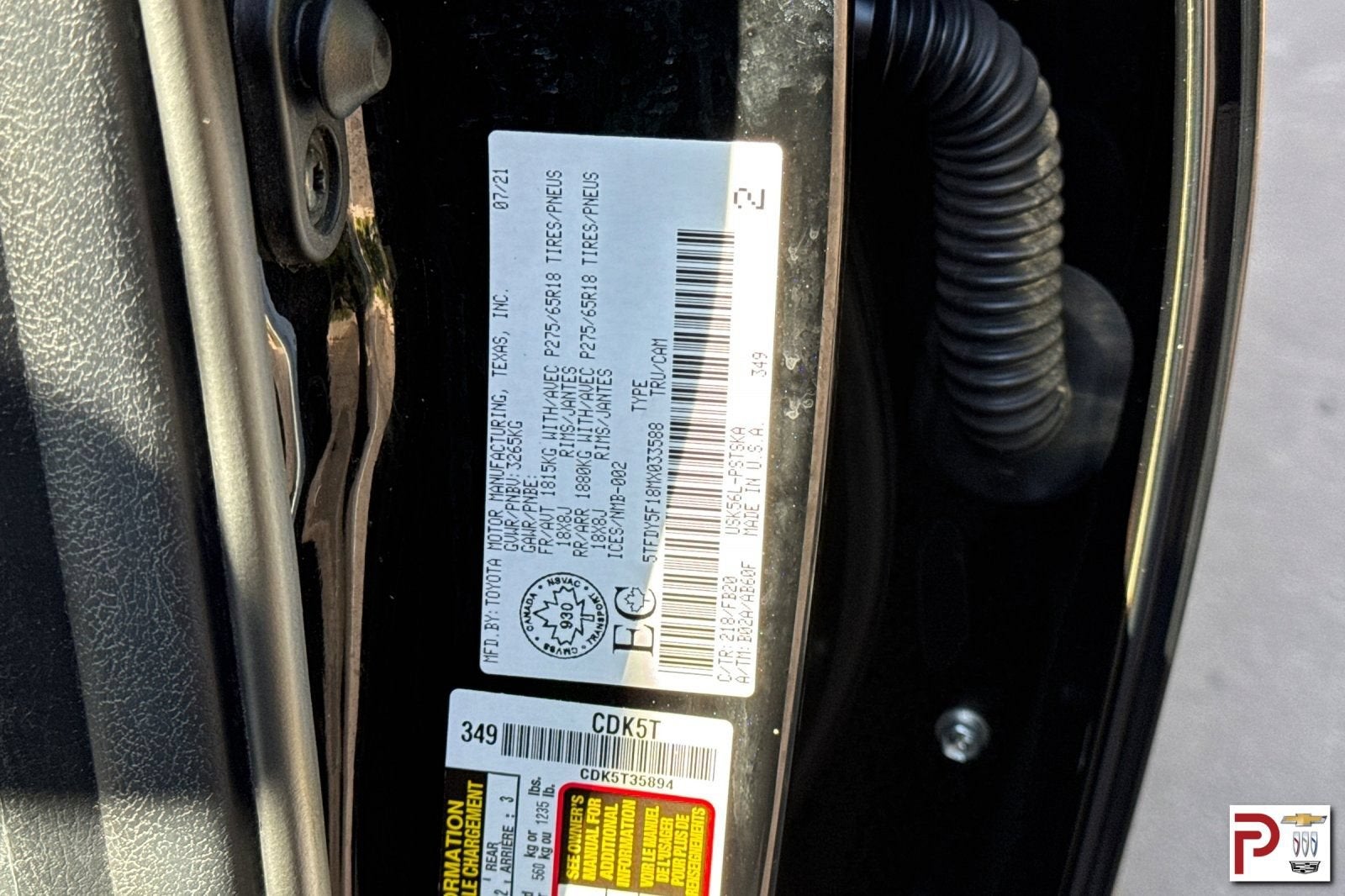 2021 Toyota Tundra Base