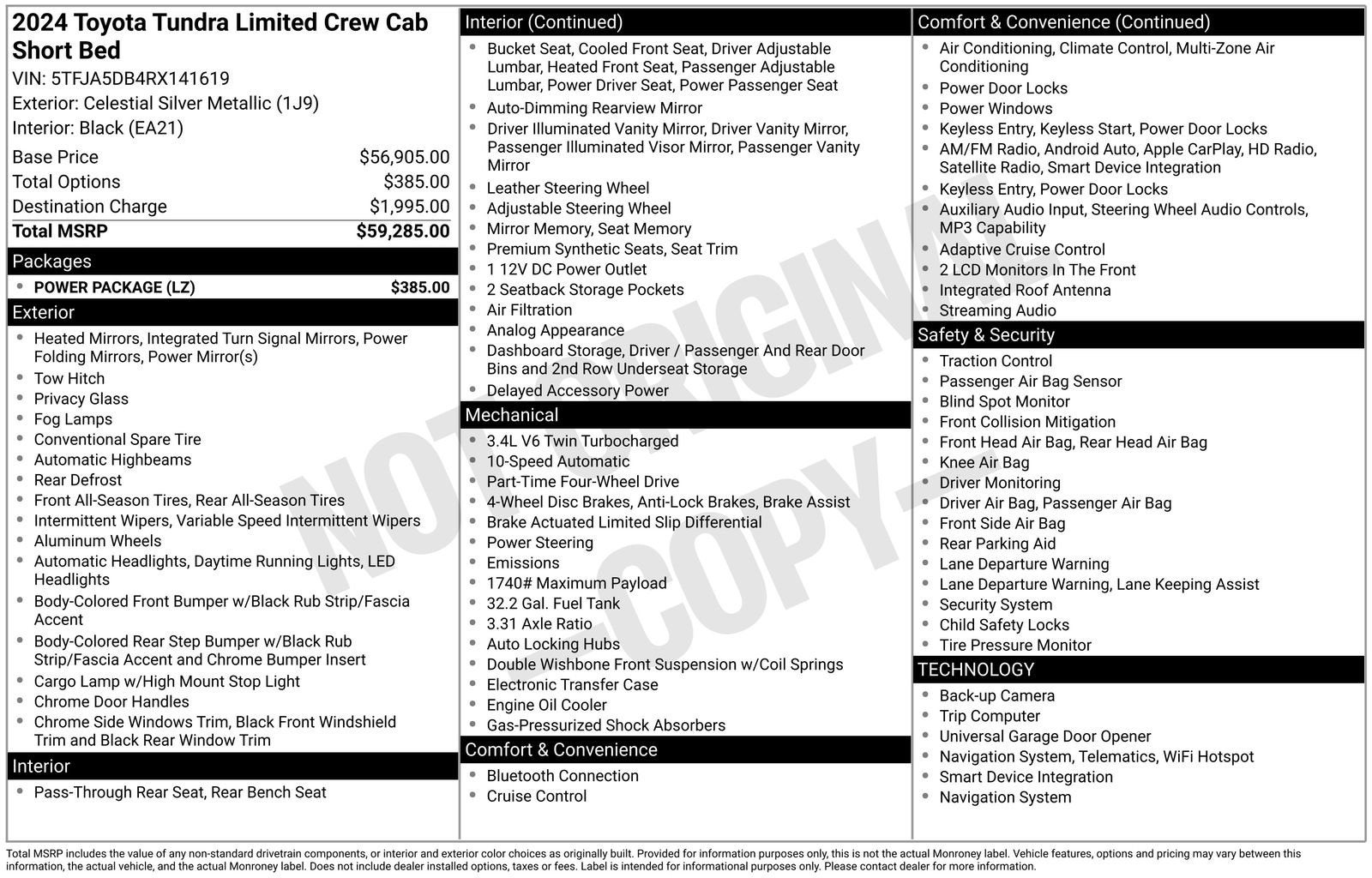 2024 Toyota Tundra Limited