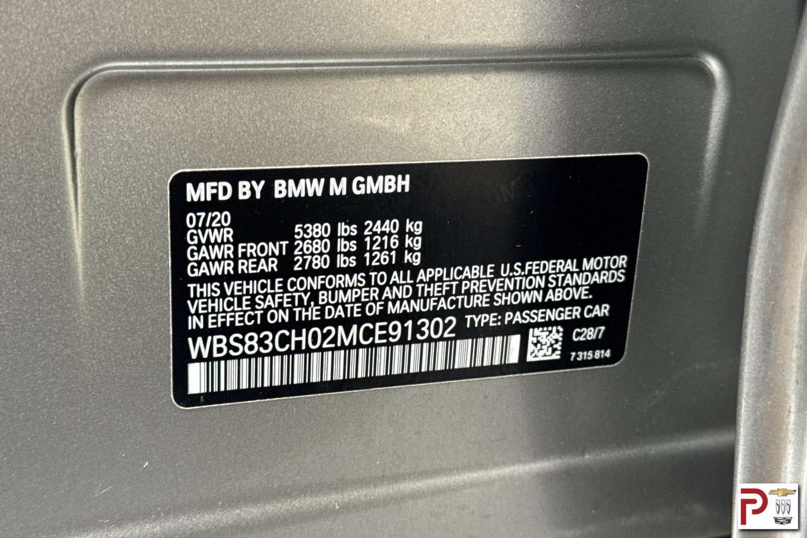 2021 BMW M5 Base