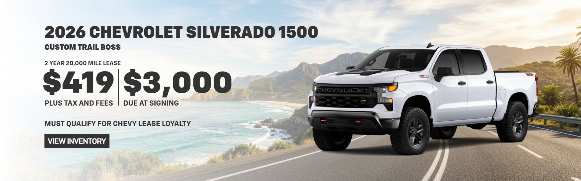 2026 Chevrolet Silverado 1500 Custom Trail Boss